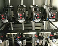 某化工廠不銹鋼氣動球閥安裝實例